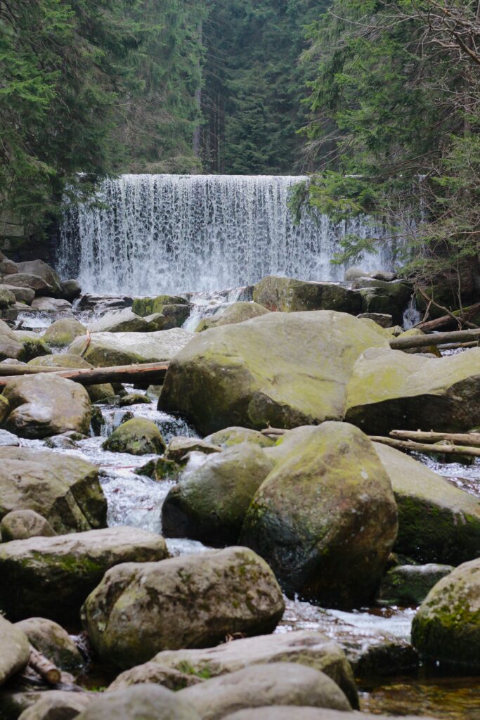 Divoky vodopad Polsko